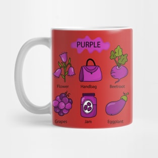 Purple Color Mug